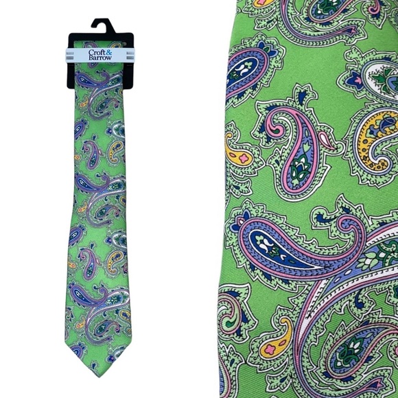 NWT CROFT & BARROW TIE - Picture 5 of 5